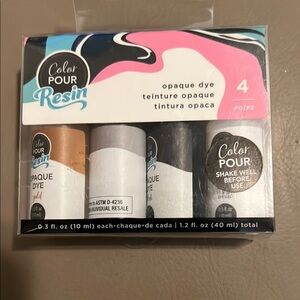 Color Pour Resin Opaque Dye Set